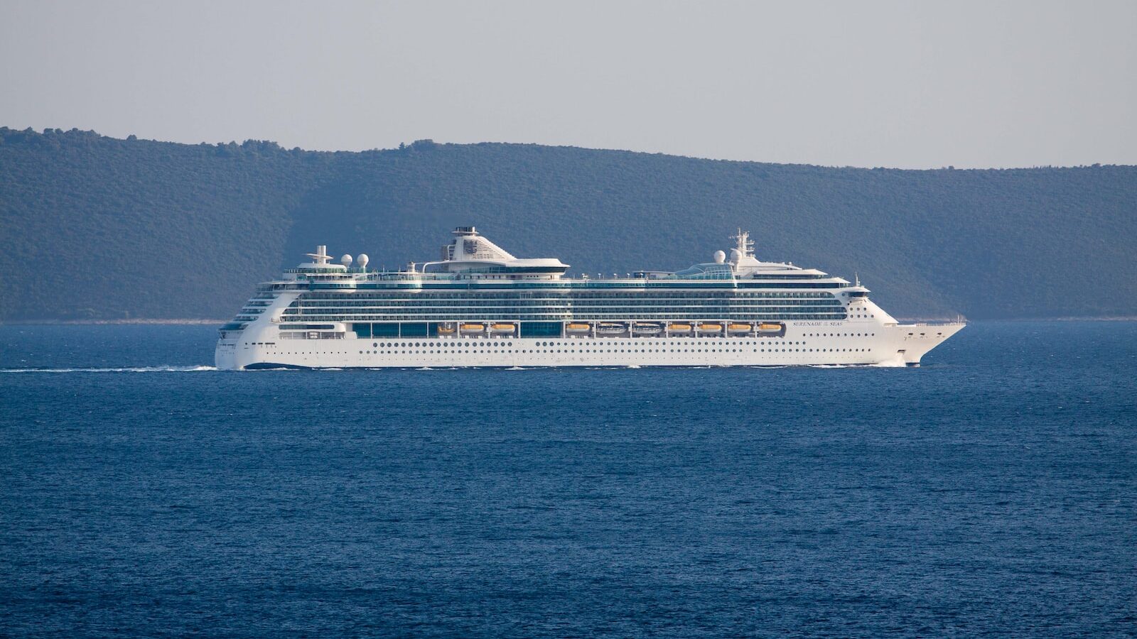 white cruise ship on sea during daytime