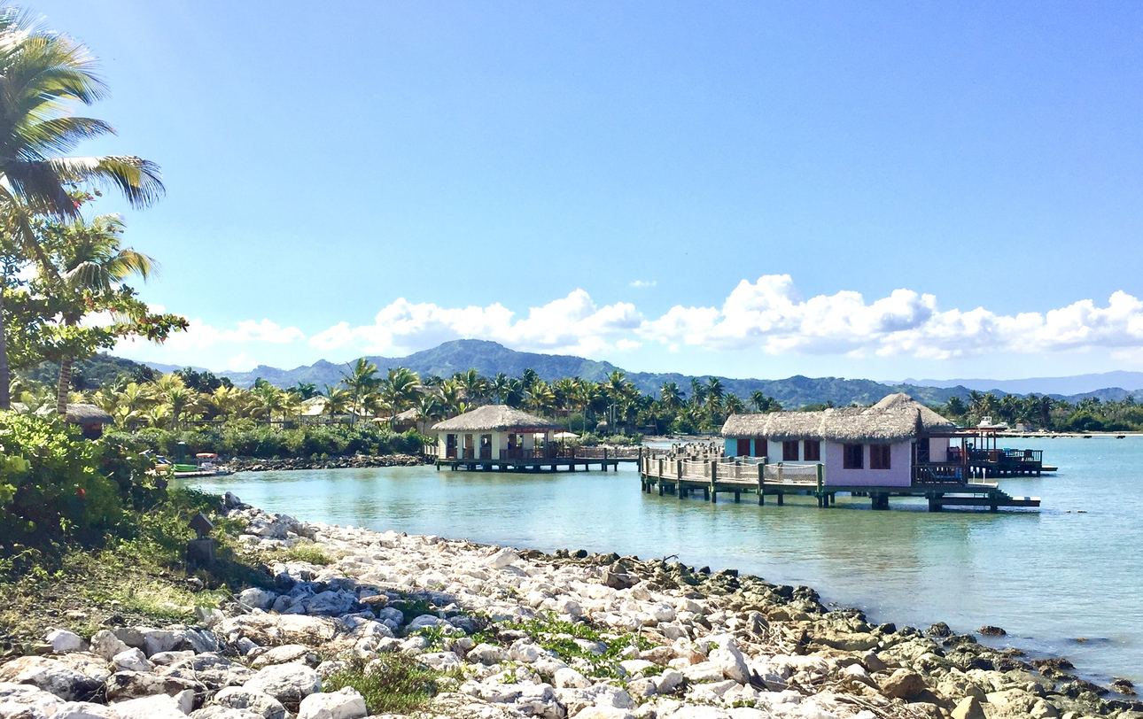 Over the Water Bungalows at Amber Cove, Puerto Plata, Dominican