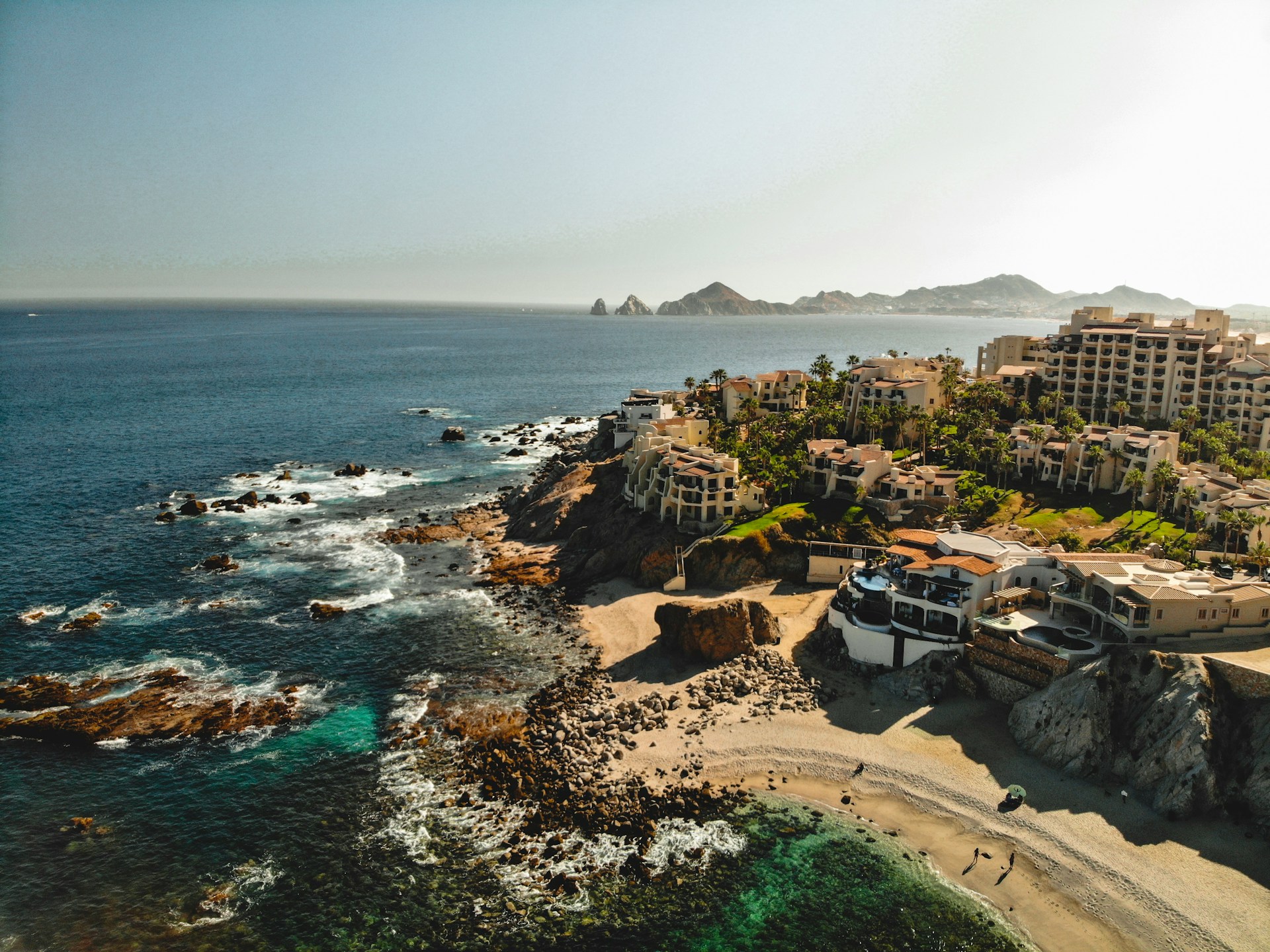aerial view of cabo san lucas, mexico