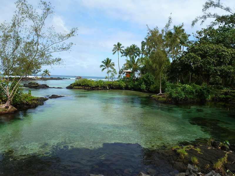 Carlsmith Beach Park In Hilo, HI, East side of The Big Island